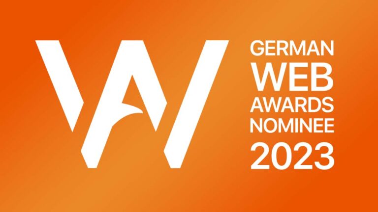 nominierung german web award