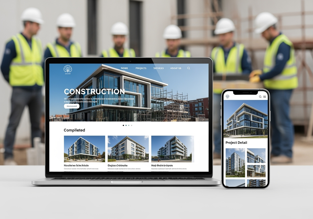 Warum Ihr Bauunternehmen eine moderne Website braucht - Ein Leitfaden für Handwerker bauunternehmen website 5 bauunternehmen website 5